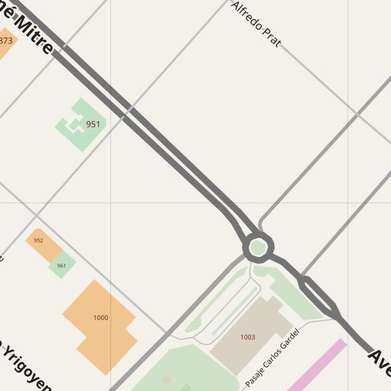 Plano callejero de Azul con números de casa — mapa de direcciones PDF imprimible, Argentina