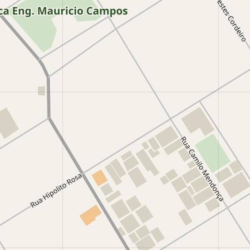Abaeté street map with house numbers — printable address map PDF, Brazil