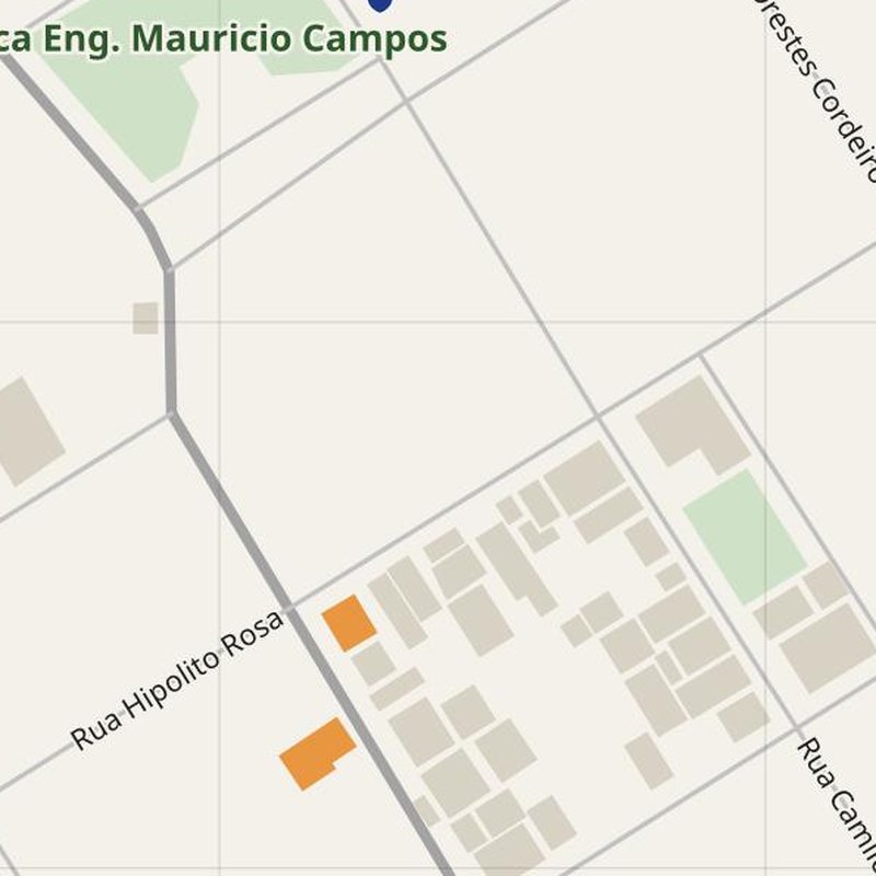 Abaeté map with house numbers, hospitals, police and fire stations — printable PDF, Brazil