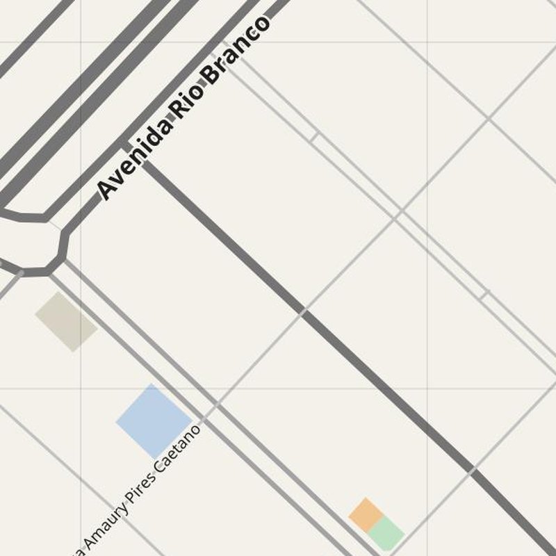 Acreúna street map with house numbers — printable address map PDF, Brazil