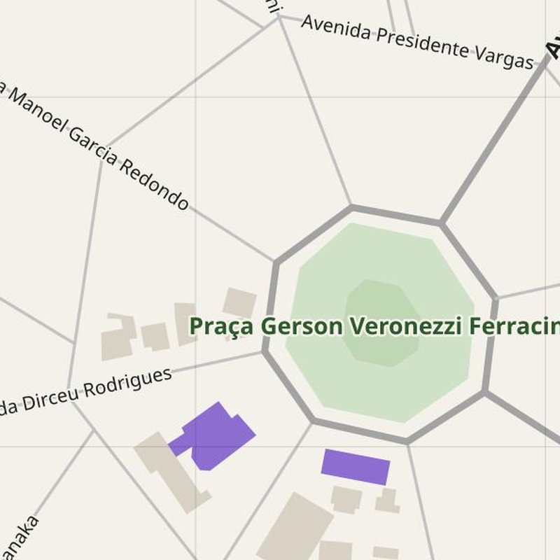 Adamantina map with house numbers, hospitals, police and fire stations — printable PDF, Brazil