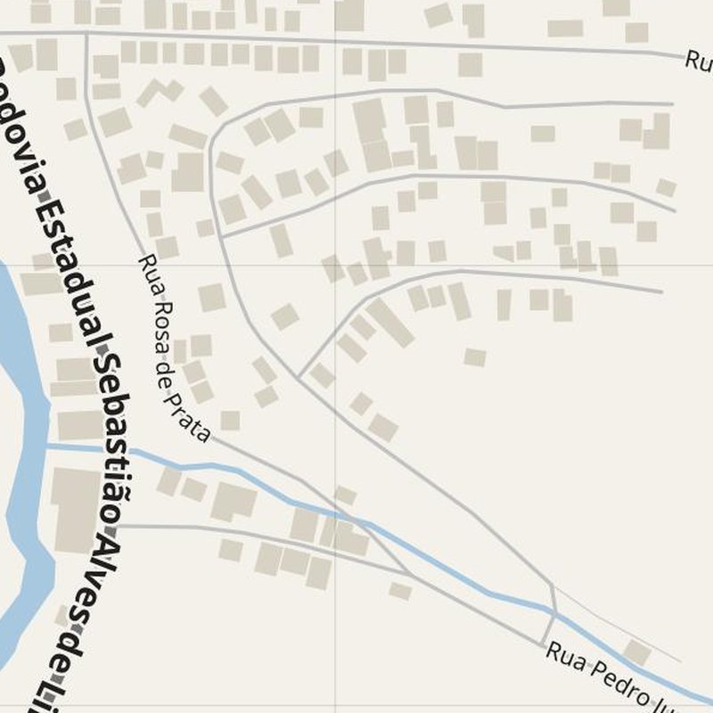 Afonso Cláudio map with house numbers, hospitals, police and fire stations — printable PDF, Brazil