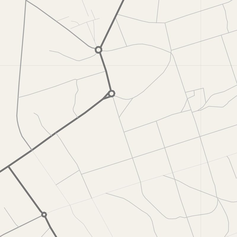 Berbérati street map with house numbers — printable address map PDF, Central African Republic