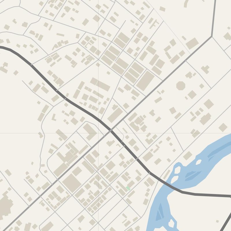 Aboisso street map with house numbers — printable address map PDF, Côte d’Ivoire