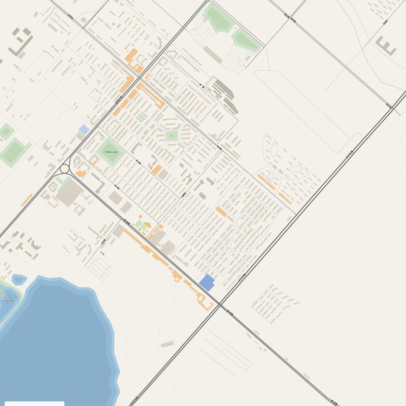 Longfeng Map PDF — Printable Street Map Poster with House Numbers