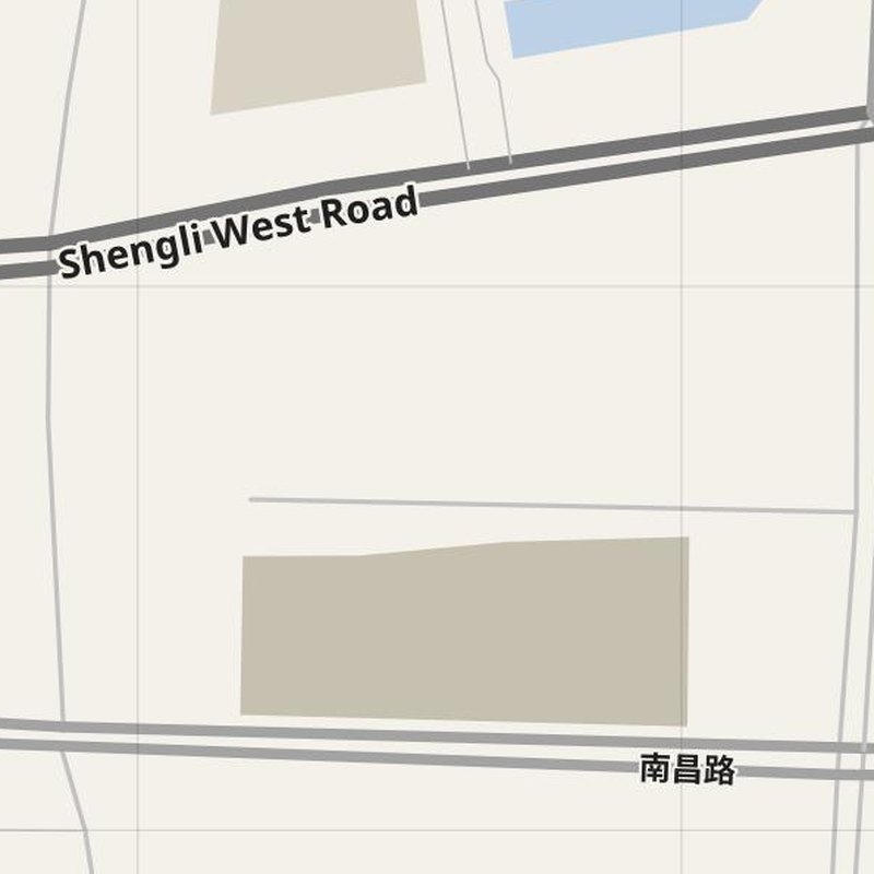 Zhangzhou street map with house numbers — printable address map PDF, China