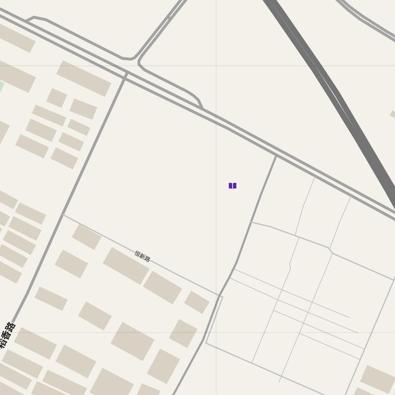 Zhanhe map with house numbers, hospitals, police and fire stations — printable PDF, China