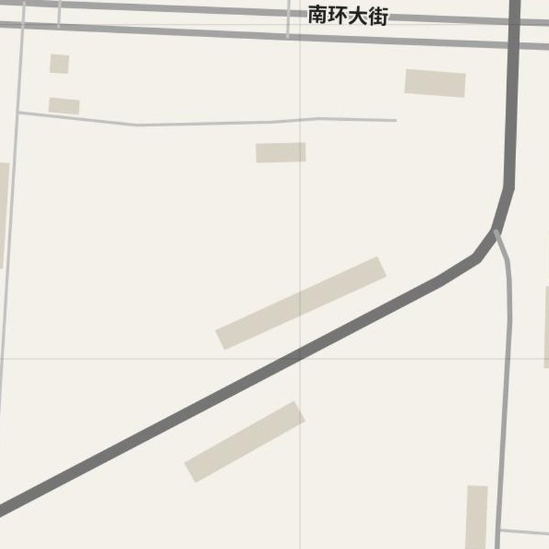 Zhaoyuan street map with house numbers — printable address map PDF, China