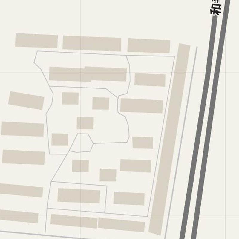 Zhaoyuan map with house numbers, hospitals, police and fire stations — printable PDF, China
