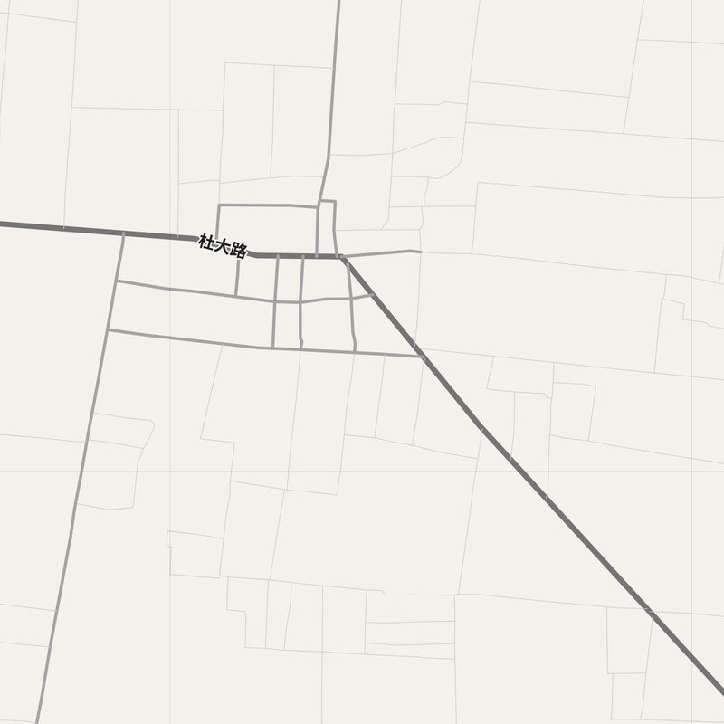 Zhaozhuang map with house numbers, hospitals, police and fire stations — printable PDF, China