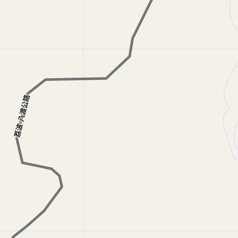 Zhelou street map with house numbers — printable address map PDF, China