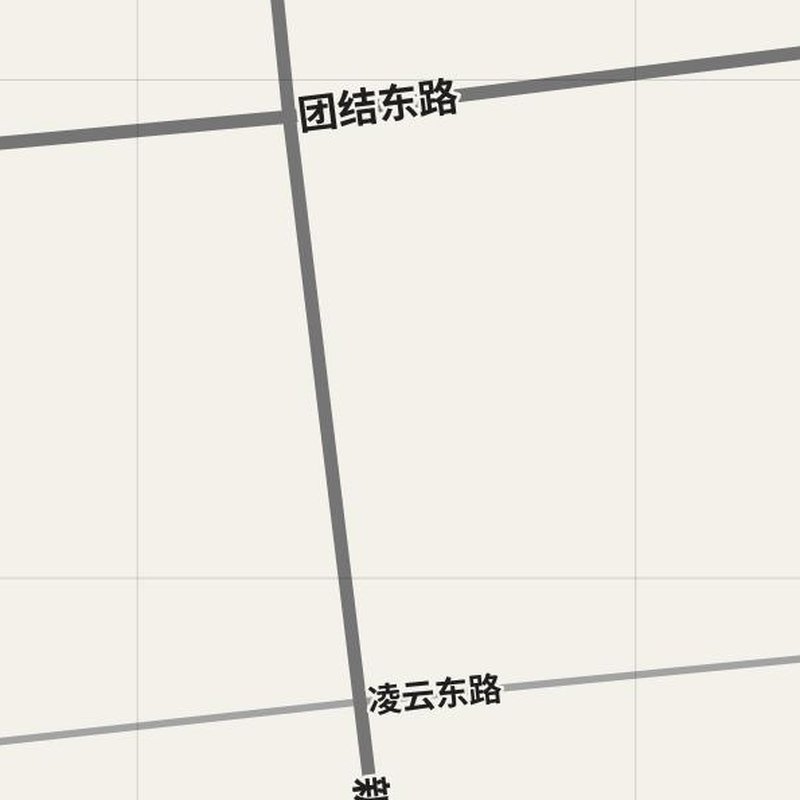 Zhenlai map with house numbers, hospitals, police and fire stations — printable PDF, China