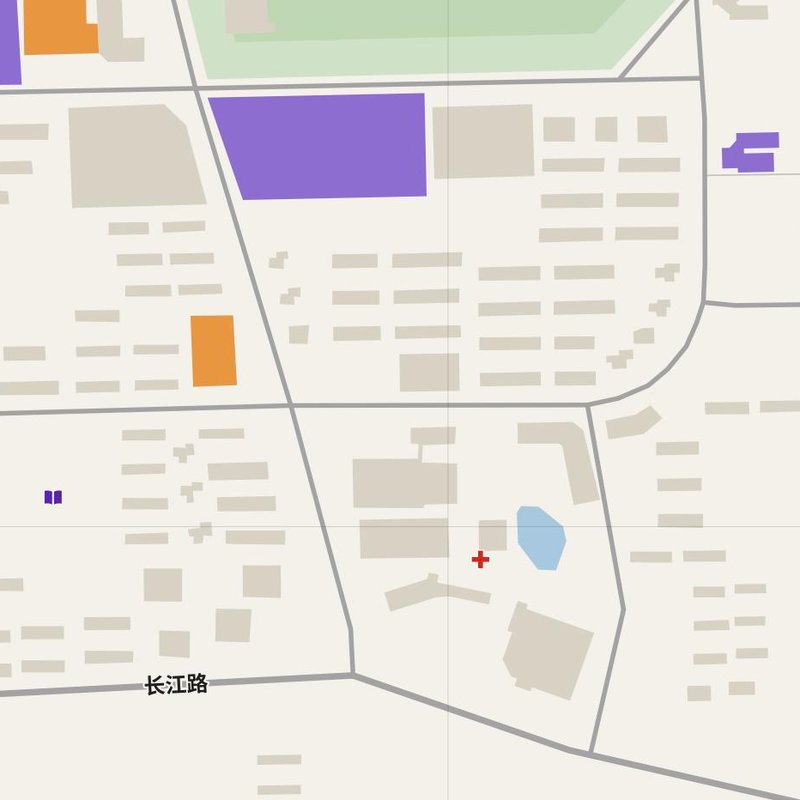 Zhenzhou map with house numbers, hospitals, police and fire stations — printable PDF, China