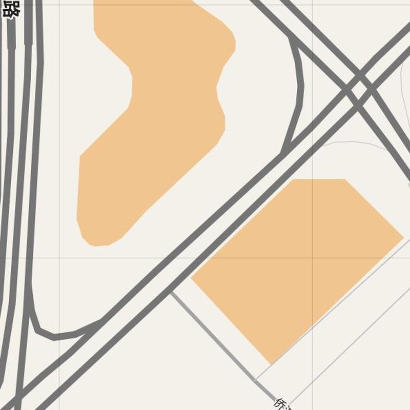 Zheshan street map with house numbers — printable address map PDF, China