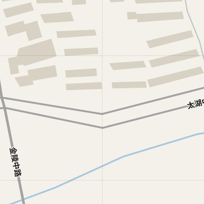 Zhicheng street map with house numbers — printable address map PDF, China
