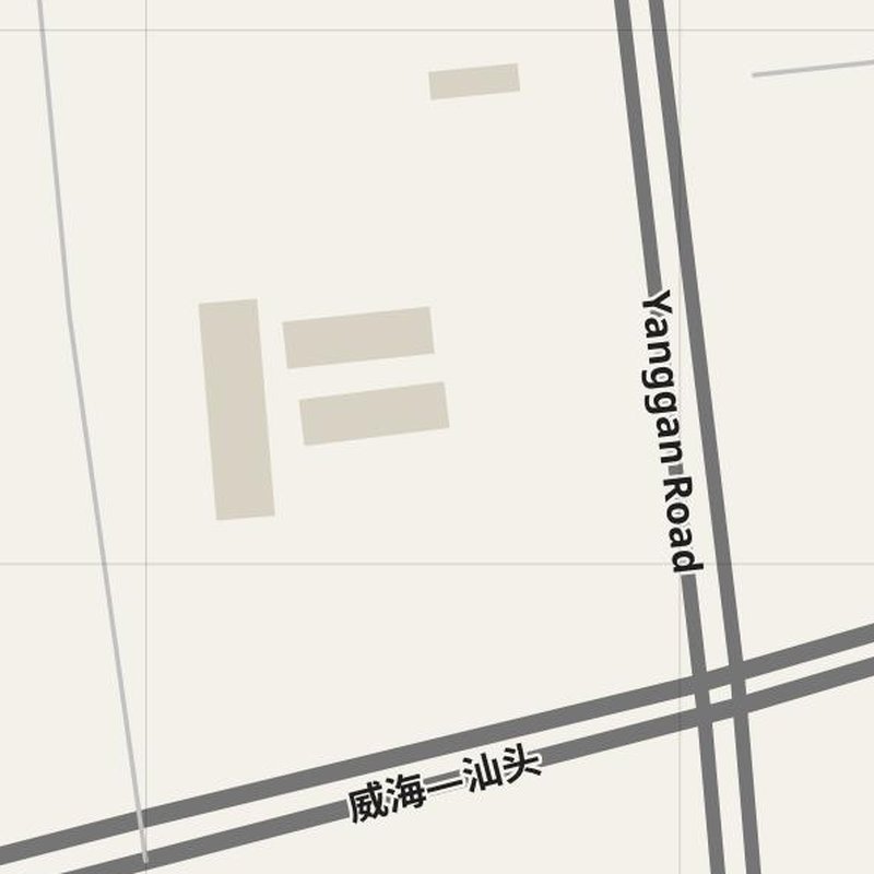Zhigou street map with house numbers — printable address map PDF, China