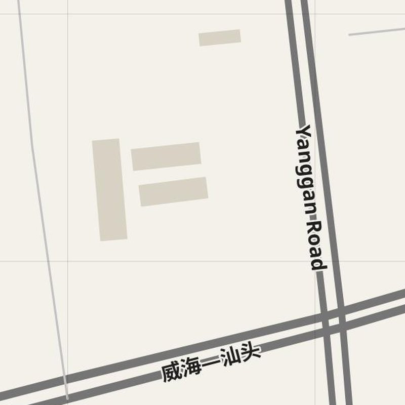 Zhigou map with house numbers, hospitals, police and fire stations — printable PDF, China