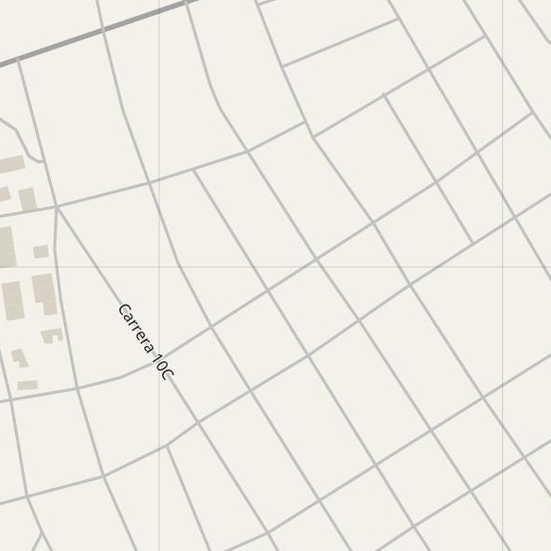 Aguachica street map with house numbers — printable address map PDF, Colombia