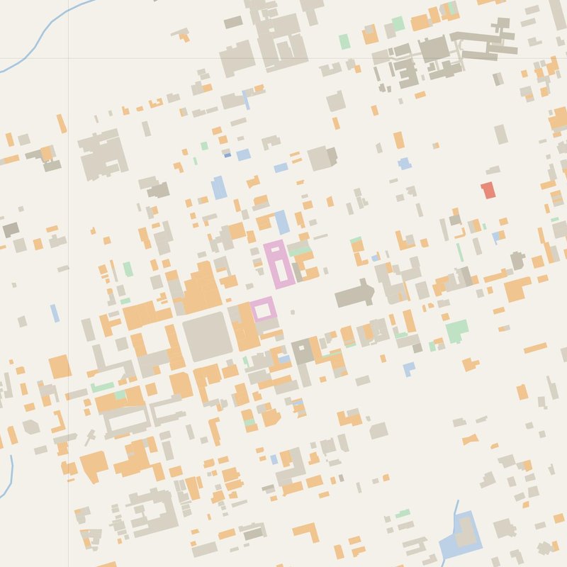 Plano callejero de Alajuela con números de casa — mapa de direcciones PDF imprimible, Costa Rica