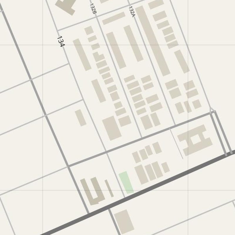 Bauta street map with house numbers — printable address map PDF, Cuba