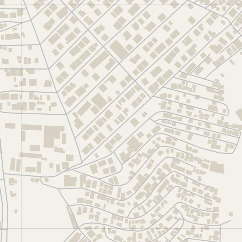 Aïn Smara street map with house numbers — printable address map PDF, Algeria