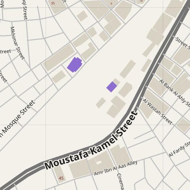 Abū Kabīr map with house numbers, hospitals, police and fire stations — printable PDF, Egypt