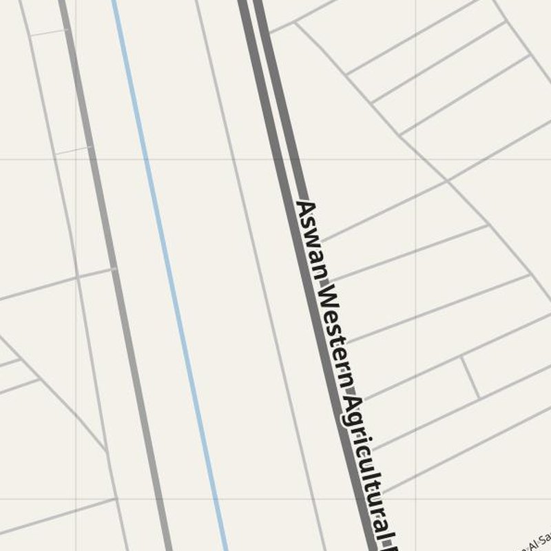 Abū Tīj street map with house numbers — printable address map PDF, Egypt