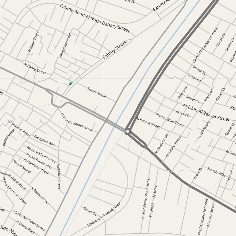 Aga map with house numbers, hospitals, police and fire stations — printable PDF, Egypt