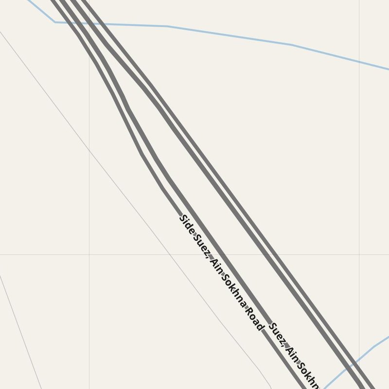 Ain Sukhna street map with house numbers — printable address map PDF, Egypt