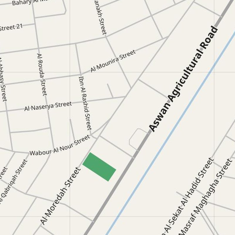 Al Fashn map with house numbers, hospitals, police and fire stations — printable PDF, Egypt
