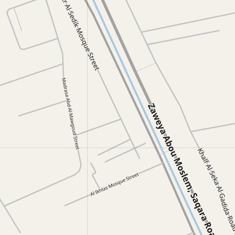Al Ḩawāmidīyah street map with house numbers — printable address map PDF, Egypt