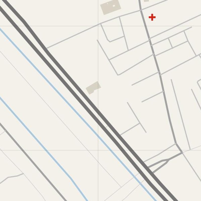 Al Marāghah map with house numbers, hospitals, police and fire stations — printable PDF, Egypt