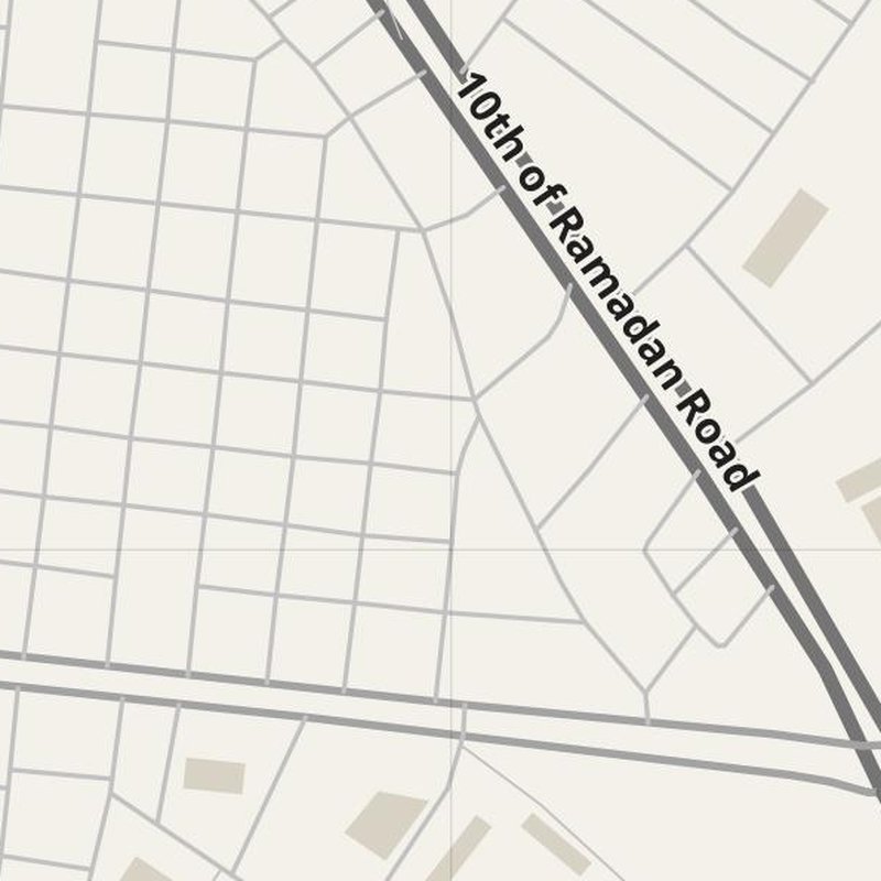 Al Quşayr map with house numbers, hospitals, police and fire stations — printable PDF, Egypt