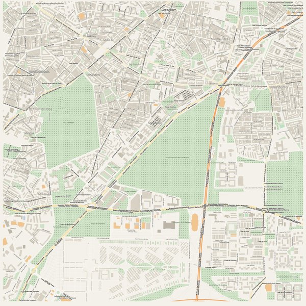 Free city map of Abrantes, Spain — printable PDF download