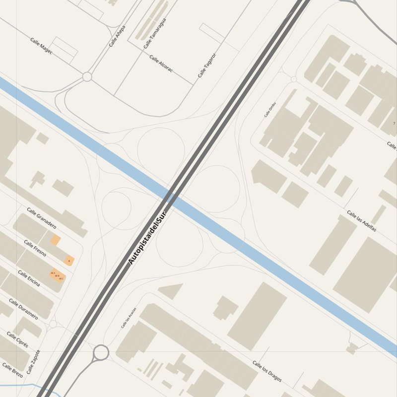 Agüimes street map with house numbers — printable address map PDF, Spain