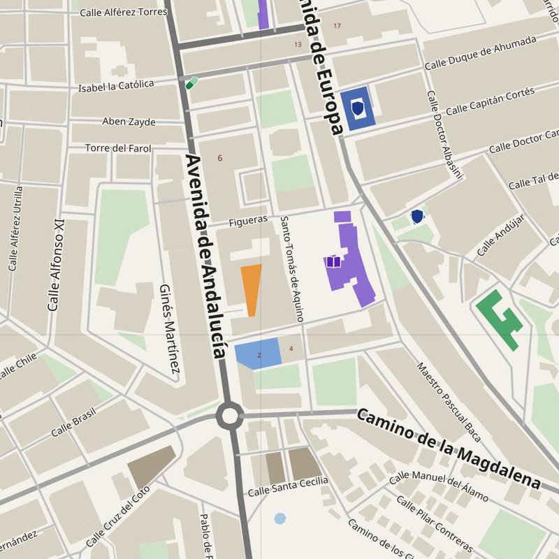 Alcalá la Real map with house numbers, hospitals, police and fire stations — printable PDF, Spain