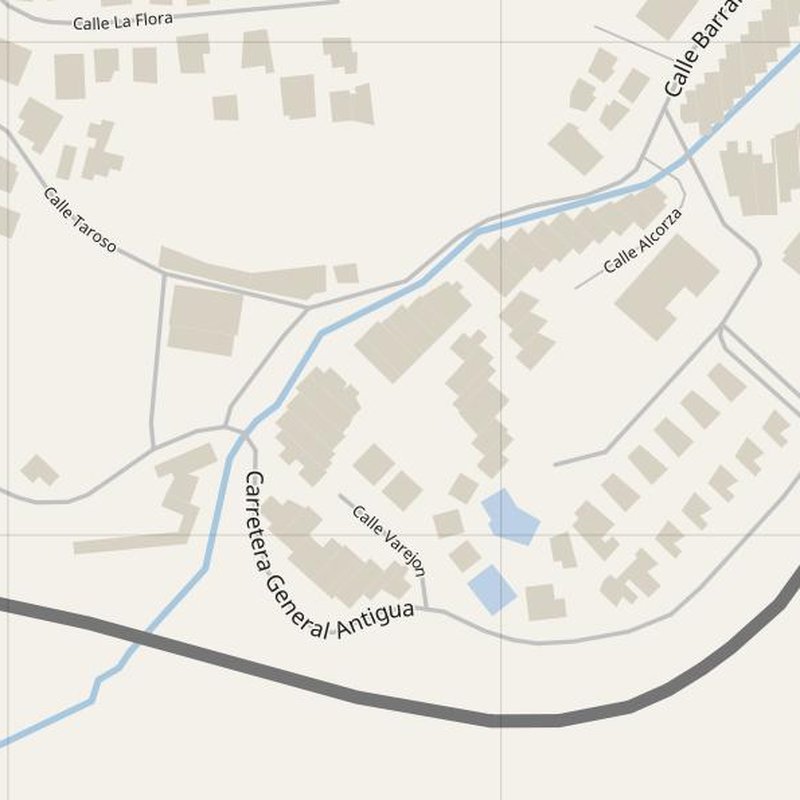 Arona street map with house numbers — printable address map PDF, Spain