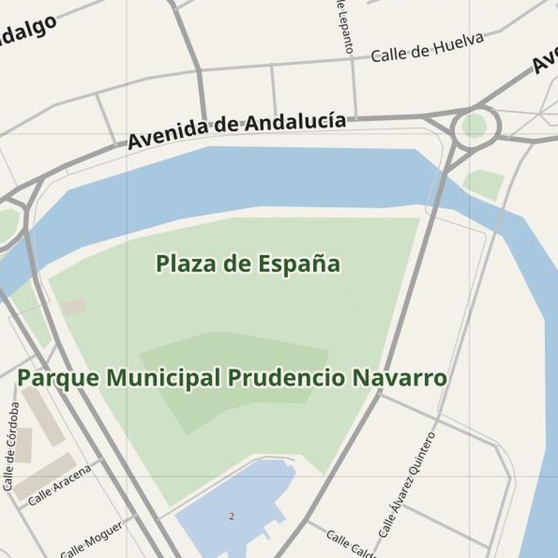 Ayamonte street map with house numbers — printable address map PDF, Spain