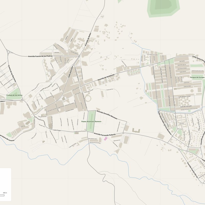 Cabra Map PDF — Printable Street Map Poster with House Numbers