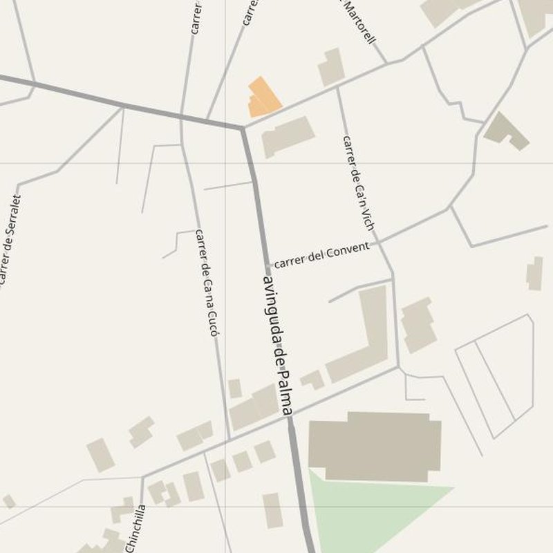 Calvià street map with house numbers — printable address map PDF, Spain