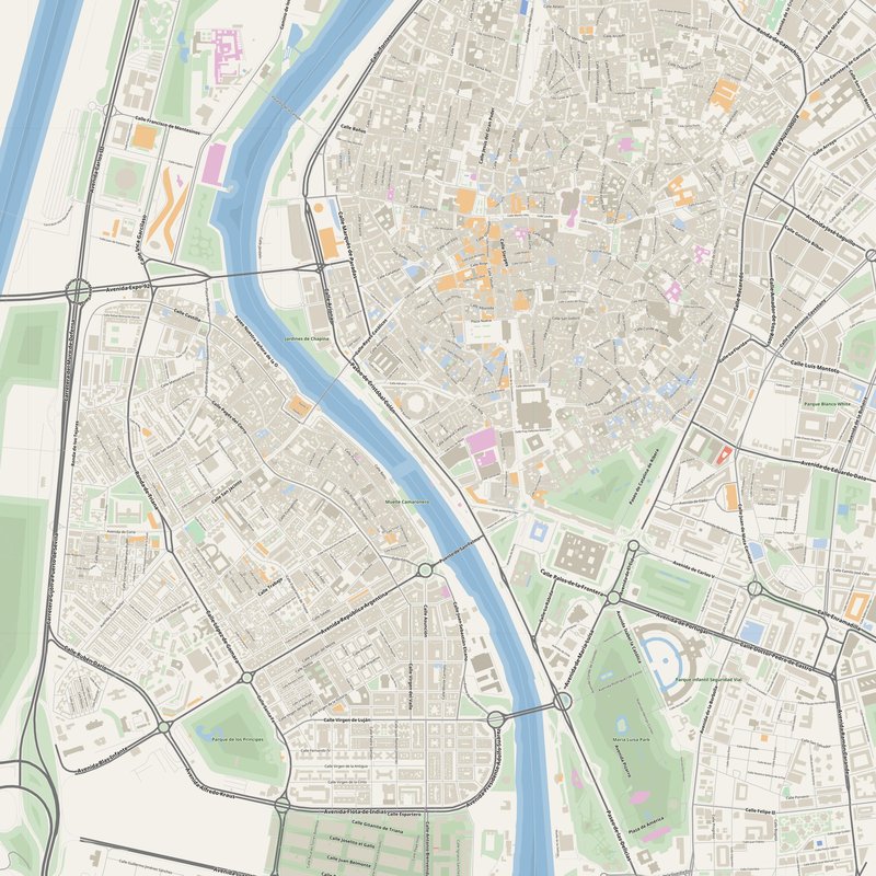 Camas Map PDF — Printable Street Map Poster with House Numbers