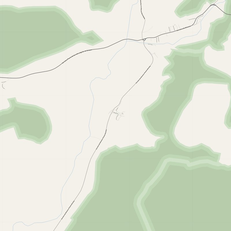 Carrizal Map PDF — Printable Street Map Poster with House Numbers