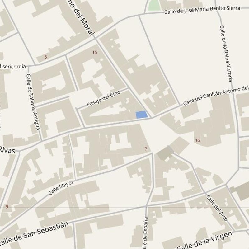 Ciempozuelos street map with house numbers — printable address map PDF, Spain