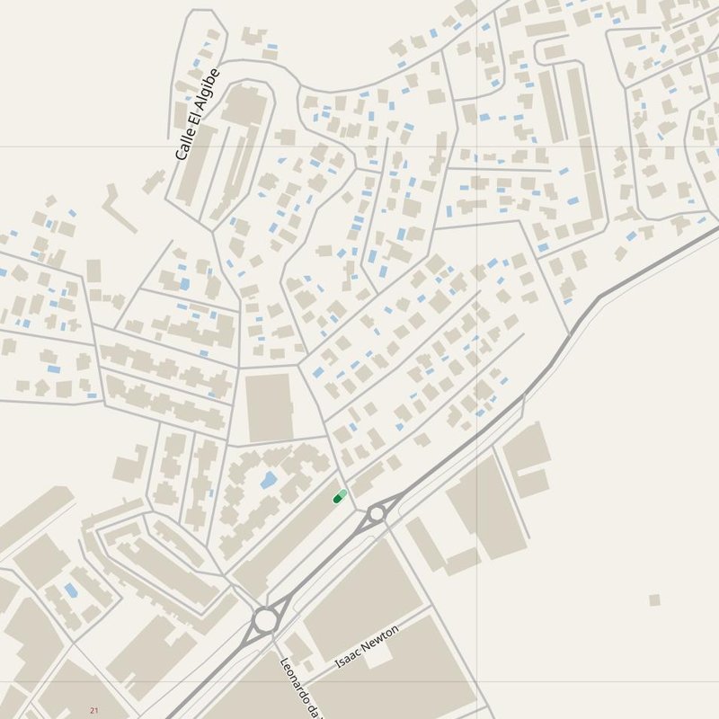 Coín map with house numbers, hospitals, police and fire stations — printable PDF, Spain