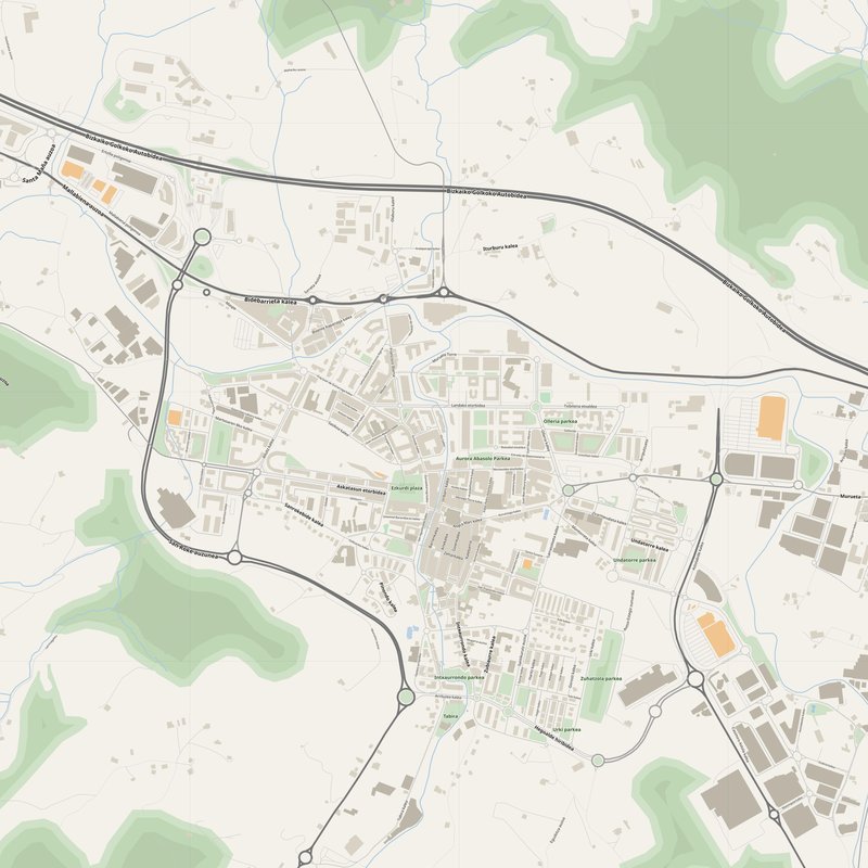Durango Map PDF — Printable Street Map Poster with House Numbers