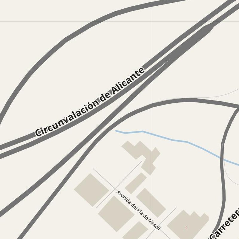 El Campello map with house numbers, hospitals, police and fire stations — printable PDF, Spain