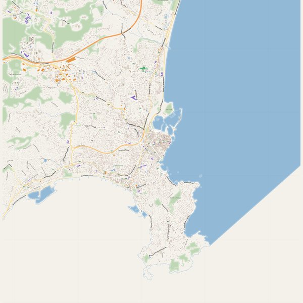 Antibes map with house numbers, hospitals, police and fire stations — printable PDF, France