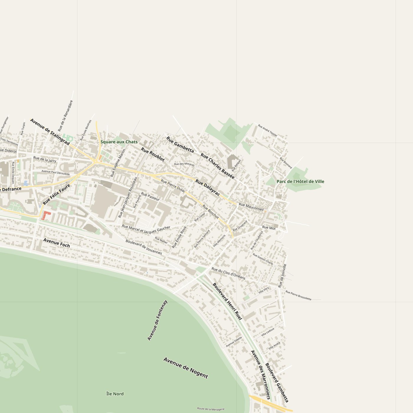Bel-Air Map PDF — Printable Street Map Poster with House Numbers