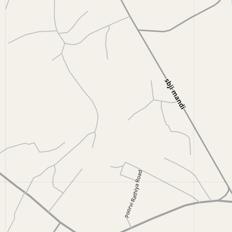 Achhnera map with house numbers, hospitals, police and fire stations — printable PDF, India