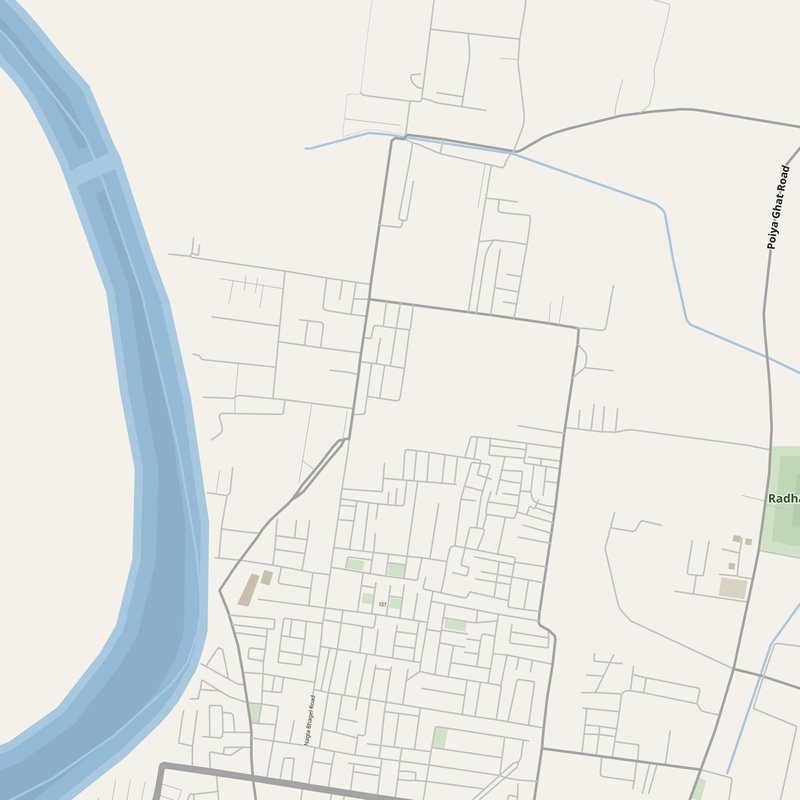 Agra printable atlas — multi-sheet street map with house numbers, India